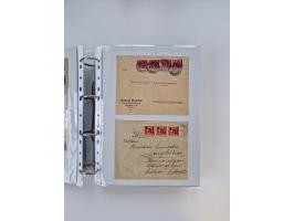1920/23, umfangreiche Sammlung mit über 4600 Briefen, Karten und Ganzsachen. Dabei interessante Frankaturen, Blockeinheiten, 