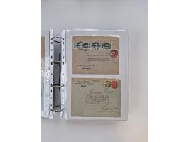 1920/23, umfangreiche Sammlung mit über 4600 Briefen, Karten und Ganzsachen. Dabei interessante Frankaturen, Blockeinheiten, 