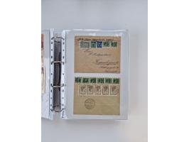 1920/23, umfangreiche Sammlung mit über 4600 Briefen, Karten und Ganzsachen. Dabei interessante Frankaturen, Blockeinheiten, 