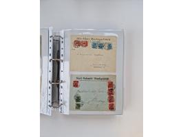1920/23, umfangreiche Sammlung mit über 4600 Briefen, Karten und Ganzsachen. Dabei interessante Frankaturen, Blockeinheiten, 