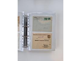 1920/23, umfangreiche Sammlung mit über 4600 Briefen, Karten und Ganzsachen. Dabei interessante Frankaturen, Blockeinheiten, 