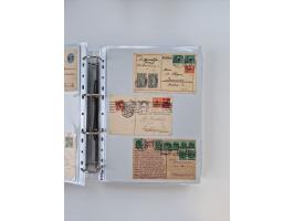 1920/23, umfangreiche Sammlung mit über 4600 Briefen, Karten und Ganzsachen. Dabei interessante Frankaturen, Blockeinheiten, 