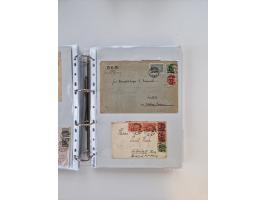 1920/23, umfangreiche Sammlung mit über 4600 Briefen, Karten und Ganzsachen. Dabei interessante Frankaturen, Blockeinheiten, 