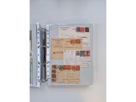 1920/23, umfangreiche Sammlung mit über 4600 Briefen, Karten und Ganzsachen. Dabei interessante Frankaturen, Blockeinheiten, 