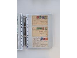 1920/23, umfangreiche Sammlung mit über 4600 Briefen, Karten und Ganzsachen. Dabei interessante Frankaturen, Blockeinheiten, 