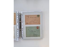 1920/23, umfangreiche Sammlung mit über 4600 Briefen, Karten und Ganzsachen. Dabei interessante Frankaturen, Blockeinheiten, 