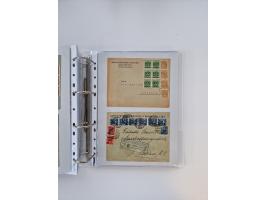 1920/23, umfangreiche Sammlung mit über 4600 Briefen, Karten und Ganzsachen. Dabei interessante Frankaturen, Blockeinheiten, 