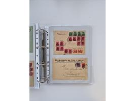 1920/23, umfangreiche Sammlung mit über 4600 Briefen, Karten und Ganzsachen. Dabei interessante Frankaturen, Blockeinheiten, 