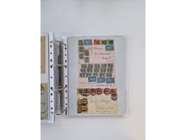 1920/23, umfangreiche Sammlung mit über 4600 Briefen, Karten und Ganzsachen. Dabei interessante Frankaturen, Blockeinheiten, 