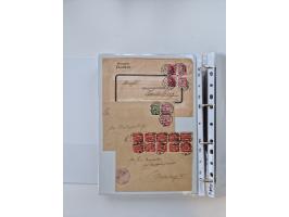 1920/23, umfangreiche Sammlung mit über 4600 Briefen, Karten und Ganzsachen. Dabei interessante Frankaturen, Blockeinheiten, 