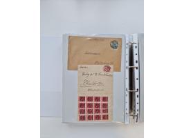 1920/23, umfangreiche Sammlung mit über 4600 Briefen, Karten und Ganzsachen. Dabei interessante Frankaturen, Blockeinheiten, 