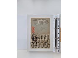 1920/23, umfangreiche Sammlung mit über 4600 Briefen, Karten und Ganzsachen. Dabei interessante Frankaturen, Blockeinheiten, 
