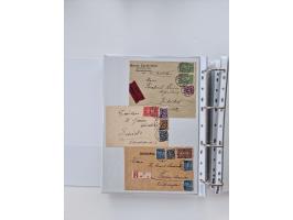 1920/23, umfangreiche Sammlung mit über 4600 Briefen, Karten und Ganzsachen. Dabei interessante Frankaturen, Blockeinheiten, 
