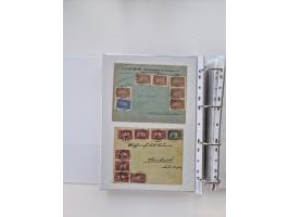 1920/23, umfangreiche Sammlung mit über 4600 Briefen, Karten und Ganzsachen. Dabei interessante Frankaturen, Blockeinheiten, 