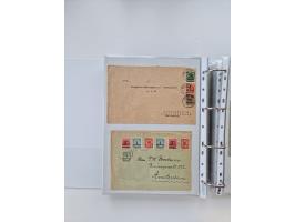 1920/23, umfangreiche Sammlung mit über 4600 Briefen, Karten und Ganzsachen. Dabei interessante Frankaturen, Blockeinheiten, 