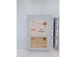 1920/23, umfangreiche Sammlung mit über 4600 Briefen, Karten und Ganzsachen. Dabei interessante Frankaturen, Blockeinheiten, 