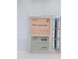 1920/23, umfangreiche Sammlung mit über 4600 Briefen, Karten und Ganzsachen. Dabei interessante Frankaturen, Blockeinheiten, 