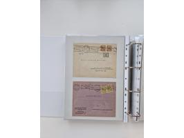 1920/23, umfangreiche Sammlung mit über 4600 Briefen, Karten und Ganzsachen. Dabei interessante Frankaturen, Blockeinheiten, 