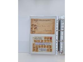 1920/23, umfangreiche Sammlung mit über 4600 Briefen, Karten und Ganzsachen. Dabei interessante Frankaturen, Blockeinheiten, 