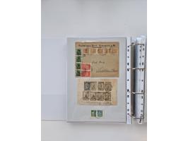 1920/23, umfangreiche Sammlung mit über 4600 Briefen, Karten und Ganzsachen. Dabei interessante Frankaturen, Blockeinheiten, 