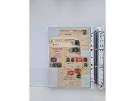 1920/23, umfangreiche Sammlung mit über 4600 Briefen, Karten und Ganzsachen. Dabei interessante Frankaturen, Blockeinheiten, 