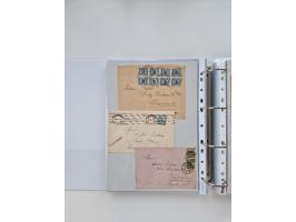 1920/23, umfangreiche Sammlung mit über 4600 Briefen, Karten und Ganzsachen. Dabei interessante Frankaturen, Blockeinheiten, 