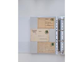 1920/23, umfangreiche Sammlung mit über 4600 Briefen, Karten und Ganzsachen. Dabei interessante Frankaturen, Blockeinheiten, 