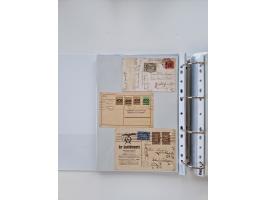 1920/23, umfangreiche Sammlung mit über 4600 Briefen, Karten und Ganzsachen. Dabei interessante Frankaturen, Blockeinheiten, 