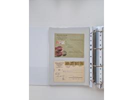 1920/23, umfangreiche Sammlung mit über 4600 Briefen, Karten und Ganzsachen. Dabei interessante Frankaturen, Blockeinheiten, 