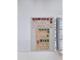 1920/23, umfangreiche Sammlung mit über 4600 Briefen, Karten und Ganzsachen. Dabei interessante Frankaturen, Blockeinheiten, 
