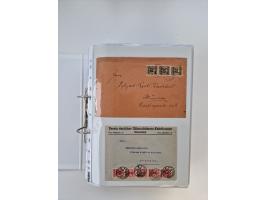 1920/23, umfangreiche Sammlung mit über 4600 Briefen, Karten und Ganzsachen. Dabei interessante Frankaturen, Blockeinheiten, 