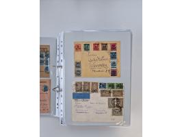 1920/23, umfangreiche Sammlung mit über 4600 Briefen, Karten und Ganzsachen. Dabei interessante Frankaturen, Blockeinheiten, 
