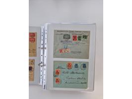 1920/23, umfangreiche Sammlung mit über 4600 Briefen, Karten und Ganzsachen. Dabei interessante Frankaturen, Blockeinheiten, 