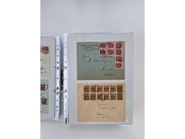 1920/23, umfangreiche Sammlung mit über 4600 Briefen, Karten und Ganzsachen. Dabei interessante Frankaturen, Blockeinheiten, 