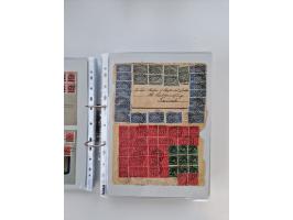 1920/23, umfangreiche Sammlung mit über 4600 Briefen, Karten und Ganzsachen. Dabei interessante Frankaturen, Blockeinheiten, 