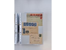 1920/23, umfangreiche Sammlung mit über 4600 Briefen, Karten und Ganzsachen. Dabei interessante Frankaturen, Blockeinheiten, 