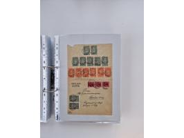 1920/23, umfangreiche Sammlung mit über 4600 Briefen, Karten und Ganzsachen. Dabei interessante Frankaturen, Blockeinheiten, 