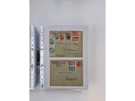 1920/23, umfangreiche Sammlung mit über 4600 Briefen, Karten und Ganzsachen. Dabei interessante Frankaturen, Blockeinheiten, 