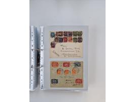 1920/23, umfangreiche Sammlung mit über 4600 Briefen, Karten und Ganzsachen. Dabei interessante Frankaturen, Blockeinheiten, 