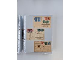 1920/23, umfangreiche Sammlung mit über 4600 Briefen, Karten und Ganzsachen. Dabei interessante Frankaturen, Blockeinheiten, 
