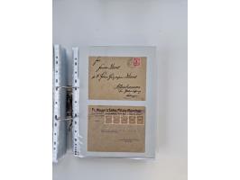 1920/23, umfangreiche Sammlung mit über 4600 Briefen, Karten und Ganzsachen. Dabei interessante Frankaturen, Blockeinheiten, 