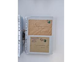 1920/23, umfangreiche Sammlung mit über 4600 Briefen, Karten und Ganzsachen. Dabei interessante Frankaturen, Blockeinheiten, 