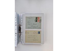 1920/23, umfangreiche Sammlung mit über 4600 Briefen, Karten und Ganzsachen. Dabei interessante Frankaturen, Blockeinheiten, 