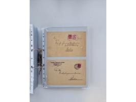 1920/23, umfangreiche Sammlung mit über 4600 Briefen, Karten und Ganzsachen. Dabei interessante Frankaturen, Blockeinheiten, 