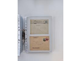 1920/23, umfangreiche Sammlung mit über 4600 Briefen, Karten und Ganzsachen. Dabei interessante Frankaturen, Blockeinheiten, 