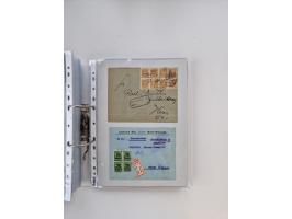 1920/23, umfangreiche Sammlung mit über 4600 Briefen, Karten und Ganzsachen. Dabei interessante Frankaturen, Blockeinheiten, 