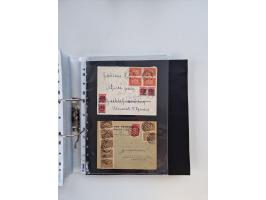 1920/23, umfangreiche Sammlung mit über 4600 Briefen, Karten und Ganzsachen. Dabei interessante Frankaturen, Blockeinheiten, 