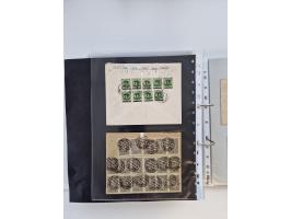 1920/23, umfangreiche Sammlung mit über 4600 Briefen, Karten und Ganzsachen. Dabei interessante Frankaturen, Blockeinheiten, 
