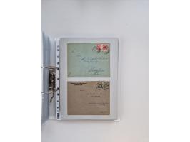 1920/23, umfangreiche Sammlung mit über 4600 Briefen, Karten und Ganzsachen. Dabei interessante Frankaturen, Blockeinheiten, 