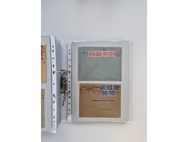 1920/23, umfangreiche Sammlung mit über 4600 Briefen, Karten und Ganzsachen. Dabei interessante Frankaturen, Blockeinheiten, 